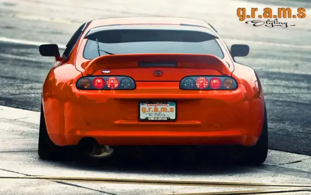 Toyota Supra MK4 Roof Spoiler - OEM and TRD Style