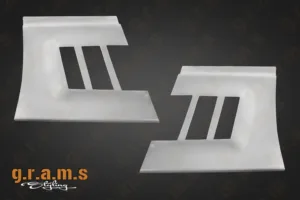 Nissan 350Z Aero Side Diverters - StreetRace, White