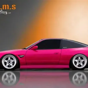 Nissan Silvia S13, PS13 Diffuser - Top Secret Style - PS13