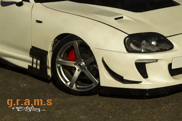 Toyota Supra MK4 Front Bumper Canards - MK4