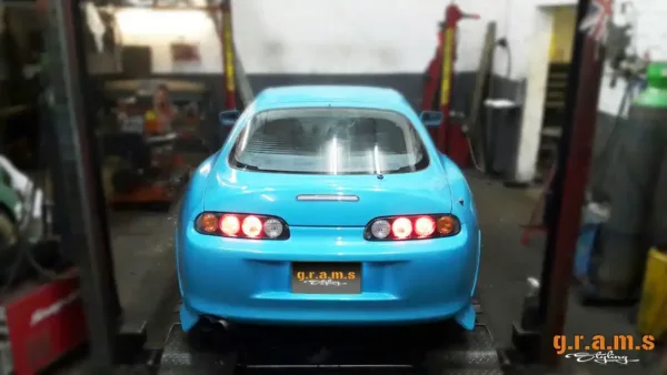 Toyota Supra MK4 Rear Spats - Bomex Style  - MK4