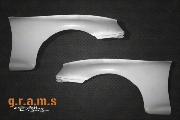 Toyota Supra MK4 Front Wings - Ridox Style 30mm Wide Body Fender Flares for 1993-2002 - Front Wings