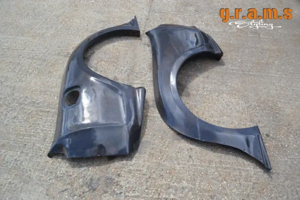 Toyota Supra MK4 Ridox Style +50mm Wide Body Rear Fenders (1993–2002) Toyota Supra MK4 Ridox Style +50mm Wide Body Rear Fenders (1993–2002) - MK4