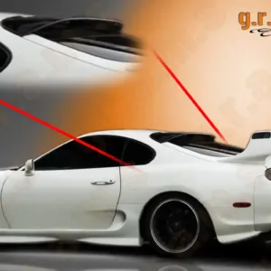 Toyota Supra MK4 Roof Spoiler - OEM and TRD Style - MK4