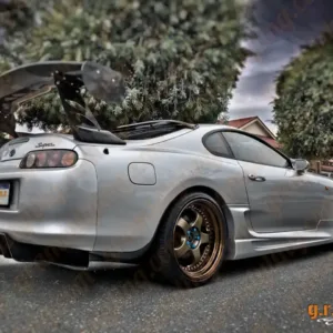 Universal Wing Spoiler End Plates - GT Style - Spoilers