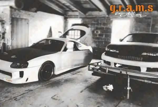 Toyota Supra MK4 Front Bumper -  Bomex Bigmouth Style - MK4