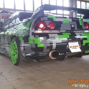 Nissan Skyline R33 Diffuser - Top Secret Style - R33