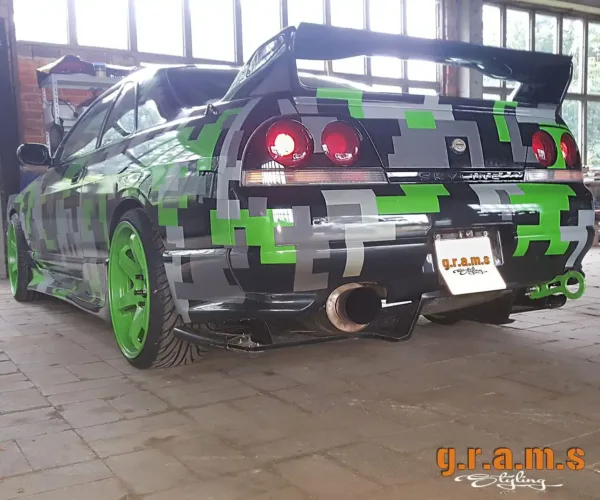 Nissan Skyline R33 Diffuser - Top Secret Style - R33