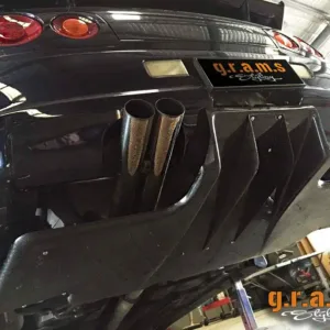 Nissan Skyline R34 Diffuser - Top Secret Shine Style - R34