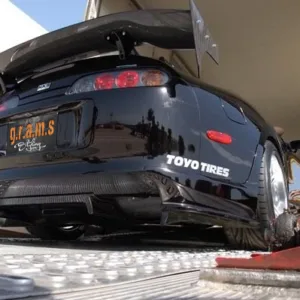 Toyota Supra MK4 Rear Diffuser "Do Luck Style" - MK4