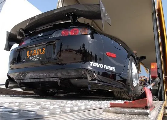 Toyota Supra MK4 Rear Diffuser "Do Luck Style" - MK4
