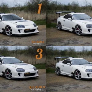 Universal Wing Spoiler End Plates - GT Style - Spoilers