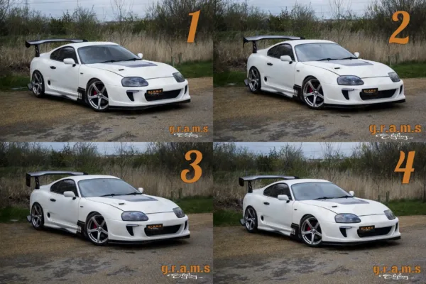 Universal Wing Spoiler End Plates - GT Style - Spoilers