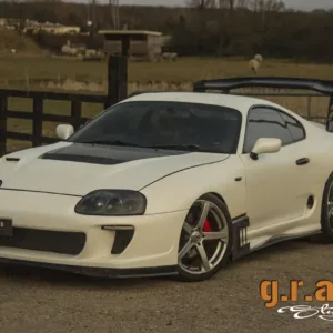 Toyota Supra MK4 Rear Quarters – OEM Style 50mm Wide Body Fender Flares | 1993-2002 Fitment - Supra