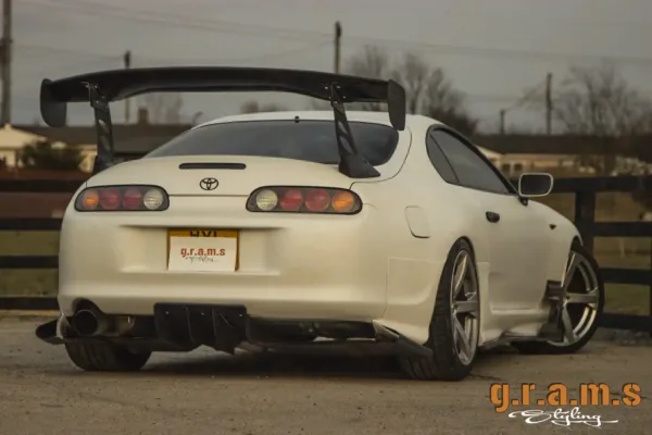 Toyota Supra MK4 Front Wings - OEM Style 40mm Wide Body Fender Flares for 1993-2002 Toyota Supra Toyota Supra MK4 Front Wings - OEM Style 40mm Wide Body Fender Flares for 1993-2002 Toyota Supra - AE86