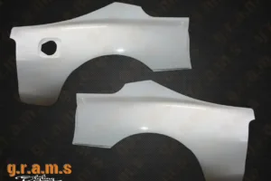 Toyota Supra MK4 50mm Carbon Fiber Rear Quarters – GRAMS Styling