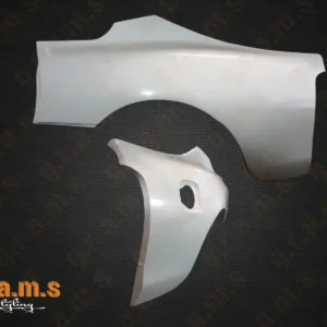 Toyota Supra MK4 Rear Quarters – OEM Style 50mm Wide Body Fender Flares | 1993-2002 Fitment - Supra