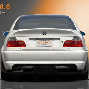 BMW E46 Top Secret Diffuser - Shine Style - E46