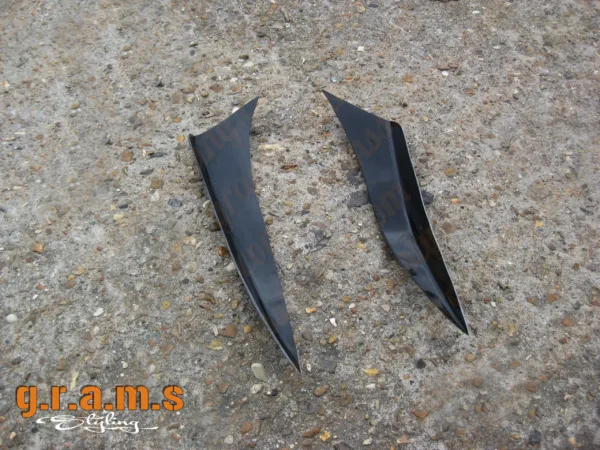 Toyota Supra MK3 Front Bumper Canard Set - MK3