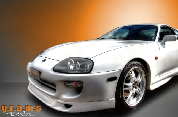 Toyota Supra MK4 Front Lip – WW Style | OEM Bumper Fit - Supra