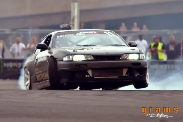 Nissan Silvia S14 Version 1 Front Wings +30mm Wide Body Fender Flares for 1995-2000 Nissan Silvia S14 - S14