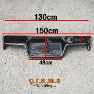 Subaru Impreza Diffuser Type 3 - Top Secret Style Subaru Impreza Diffuser Type 3 - Top Secret Style - Impreza