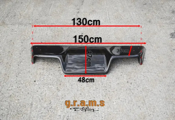 Subaru Impreza Diffuser Type 3 - Top Secret Style Subaru Impreza Diffuser Type 3 - Top Secret Style - Impreza