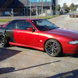 Nissan Silvia S14/S14A Version 1 Rear Fenders - +50mm Wide Body Fender Flares Nissan Silvia S14/S14A Version 1 Rear Fenders - +50mm Wide Body Fender Flares - S14