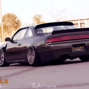 Nissan Silvia S14/S14A Version 1 Rear Fenders - +50mm Wide Body Fender Flares Nissan Silvia S14/S14A Version 1 Rear Fenders - +50mm Wide Body Fender Flares - S14