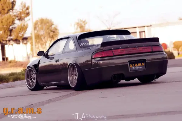 Nissan Silvia S14/S14A Version 1 Rear Fenders - +50mm Wide Body Fender Flares Nissan Silvia S14/S14A Version 1 Rear Fenders - +50mm Wide Body Fender Flares - S14