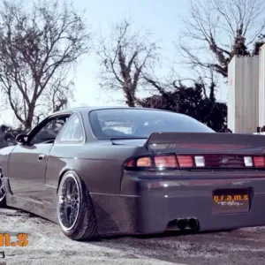 Nissan Silvia S14/S14A Version 1 Rear Fenders - +50mm Wide Body Fender Flares Nissan Silvia S14/S14A Version 1 Rear Fenders - +50mm Wide Body Fender Flares - S14