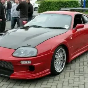 Toyota Supra MK4 Headlight Inserts - AB Flug Style - MK4