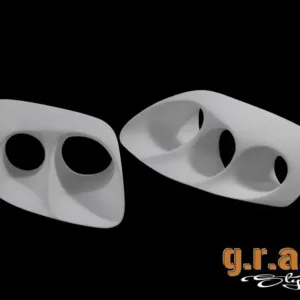 Toyota Supra MK4 Headlight Inserts - AB Flug Style - MK4