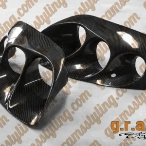 Toyota Supra MK4 Headlight Inserts - AB Flug Style - MK4