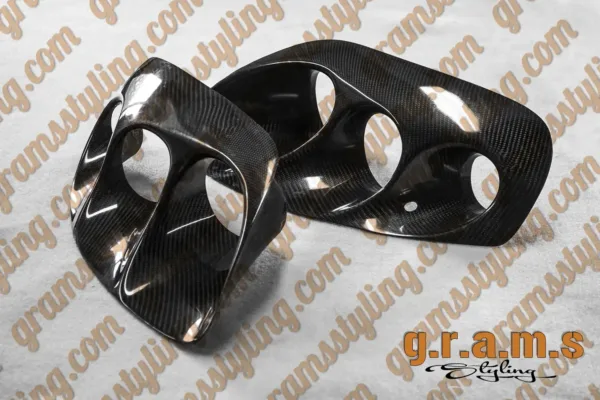 Toyota Supra MK4 Headlight Inserts - AB Flug Style - MK4