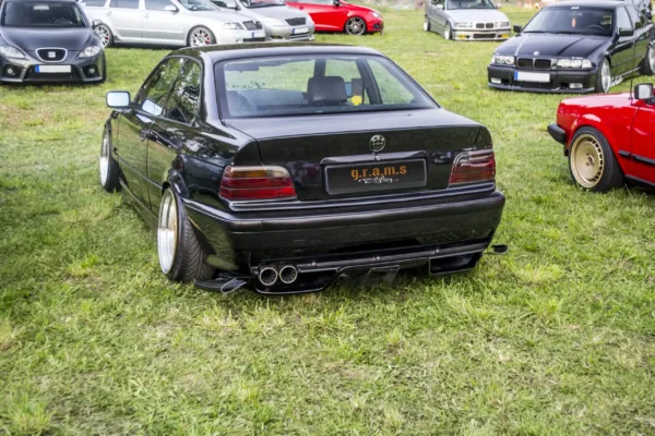 BMW E36 Top Secret Diffuser - Shine Style T3 - E36