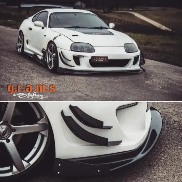 Toyota Supra MK4 Ridox Style Front Bumper Splitter - MK4