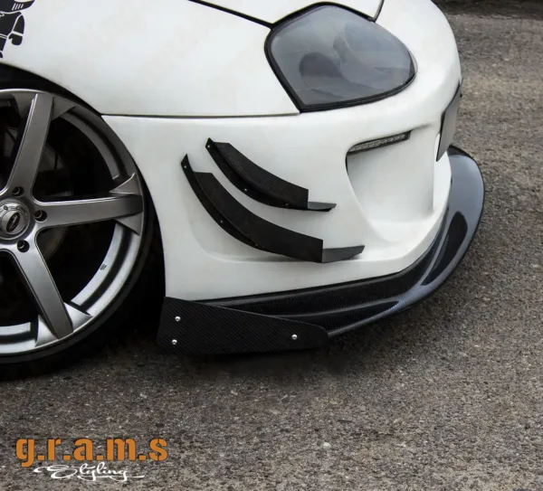 Toyota Supra MK4 Ridox Style Front Bumper Splitter - MK4