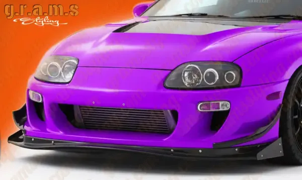 Toyota Supra MK4 Ridox Style Front Bumper Splitter - MK4