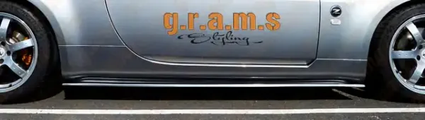 Nissan 350Z Sidesteps - Side Skirt Extensions - 350z