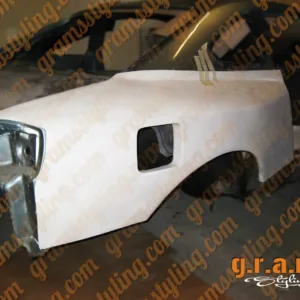 Nissan Silvia S15 Rear Fenders - 50mm Wide Body Fender Flares for 1999-2002 Models - S15