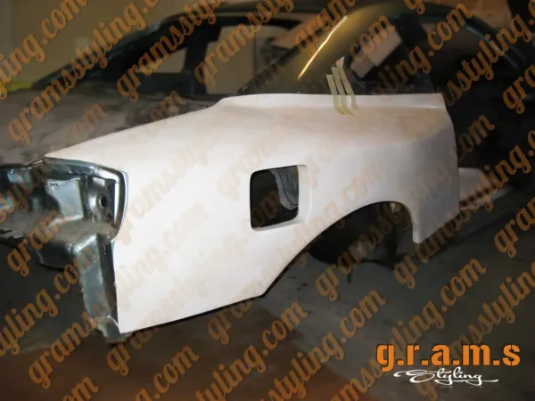 Nissan Silvia S15 Rear Fenders - 50mm Wide Body Fender Flares for 1999-2002 Models - S15