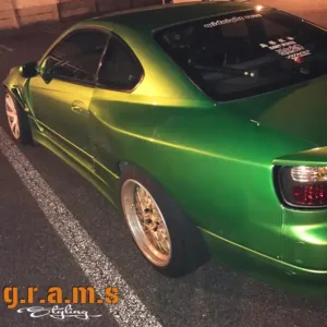 Nissan Silvia S15 Rear Fenders - 50mm Wide Body Fender Flares for 1999-2002 Models - S15