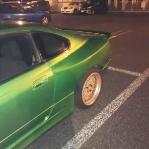 Nissan Silvia S15 Rear Fenders - 50mm Wide Body Fender Flares for 1999-2002 Models - S15