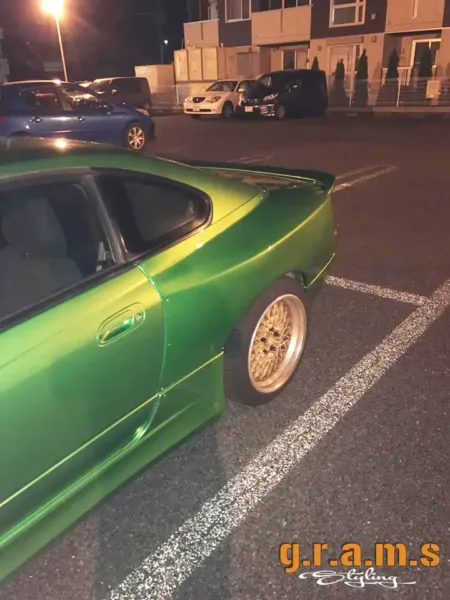 Nissan Silvia S15 Rear Fenders - 50mm Wide Body Fender Flares for 1999-2002 Models - S15