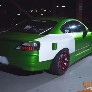 Nissan Silvia S15 Rear Fenders - 50mm Wide Body Fender Flares for 1999-2002 Models - S15