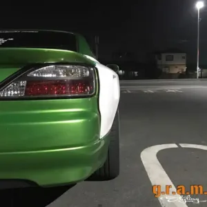Nissan Silvia S15 Rear Fenders - 50mm Wide Body Fender Flares for 1999-2002 Models - S15