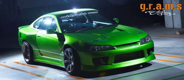 Nissan Silvia S15 Rear Fenders - 50mm Wide Body Fender Flares for 1999-2002 Models - S15