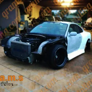 Nissan Silvia S15 Rear Fenders - 50mm Wide Body Fender Flares for 1999-2002 Models - S15