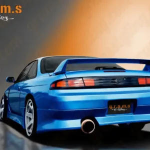 Nissan Silvia S14, S14A Rear Bumper - Vertex Style - S14